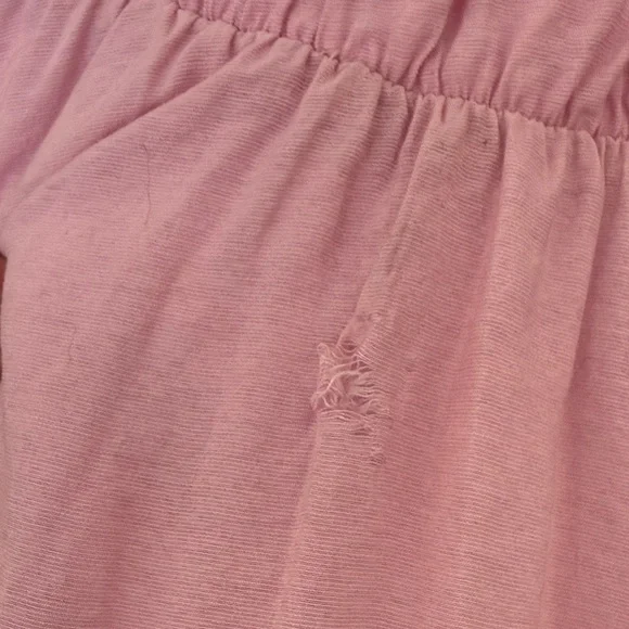 Hello Molly Blush Pink Gathered Dress Size 2 - Picture 5 of 7